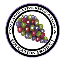 The Collaborative Replications and Education Project (CREP) logo
