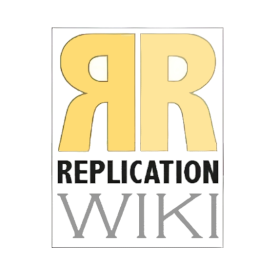 The ReplicationWiki logo