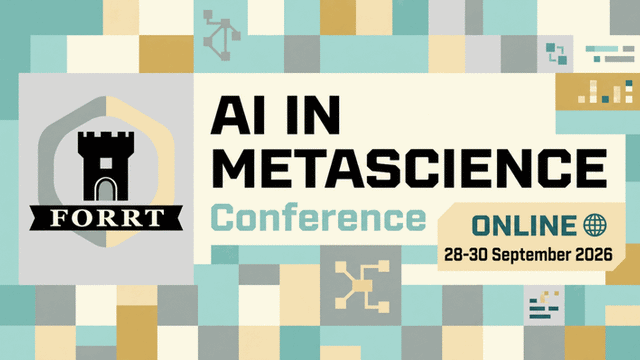 Featured image for Registrations are now open for the AI in Metascience Online Conference